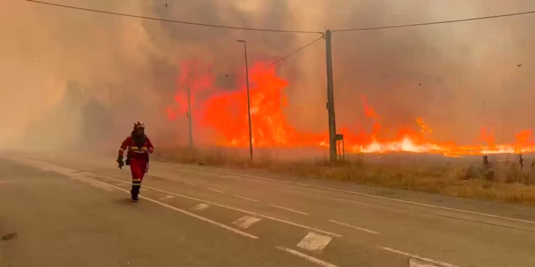Heatwave Intensifies Across South Eastern Europe As Wildfires Spread