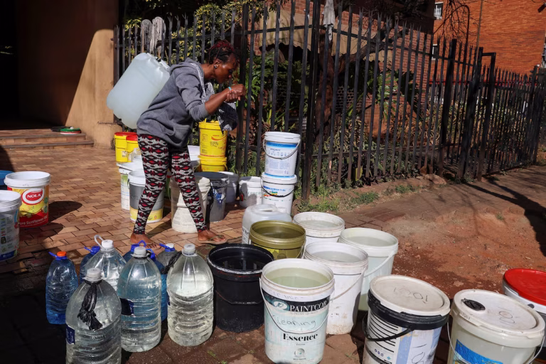 Water Crisis Fuels Voter Anger In Johannesburg As Wealthy Residents Go Off-Grid