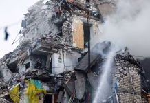Russian Missile And Drone Attack On Kyiv Kills 13
