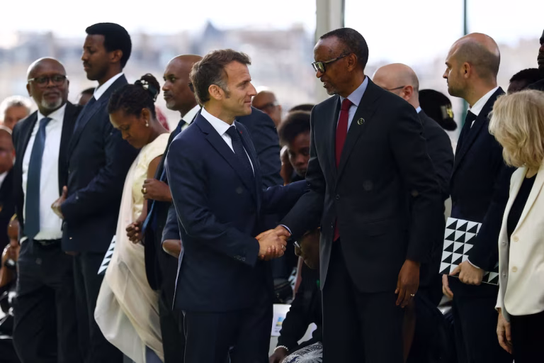 Macron And Kagame Inaugurate Rwanda Genocide Memorial In Paris