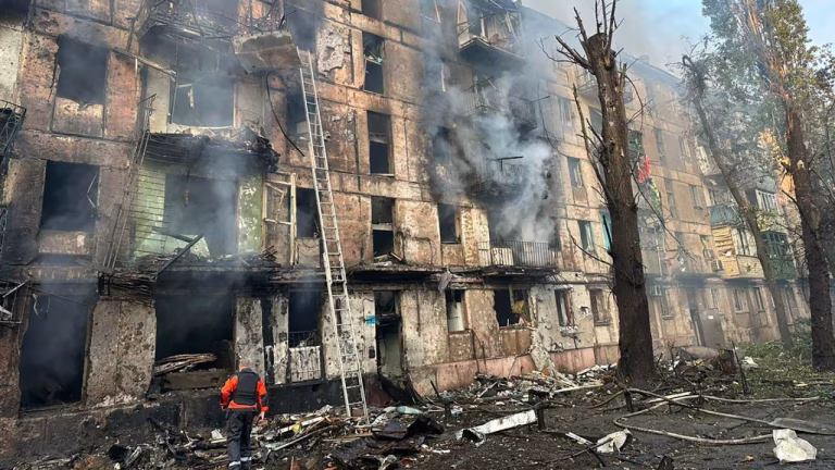 Russia Attack On Ukraine Leaves Four Dead And Dozens Injured