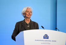 Lagarde Resigns: ECB Succession Starts Before French Election Christine Lagarde, President of the European Central Bank, speaking at a press conference in Frankfurt.