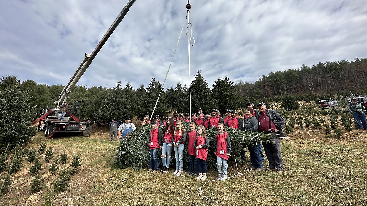 2023 White House Christmas Tree Selected in Washington D.C.
